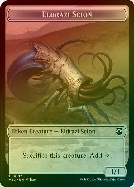 Eldrazi Scion // Eldrazi Spawn Token (Ripple Foil) (TM3C)