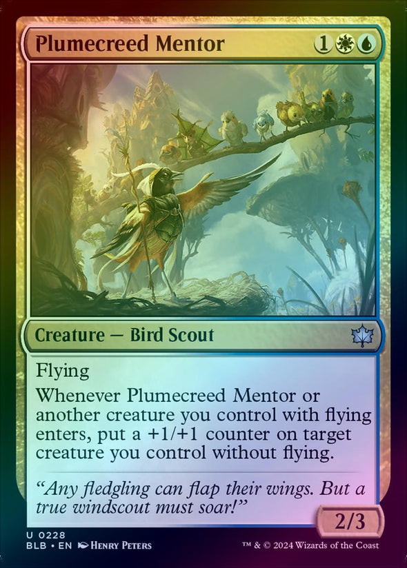 Plumecreed Mentor (Foil) (BLB)