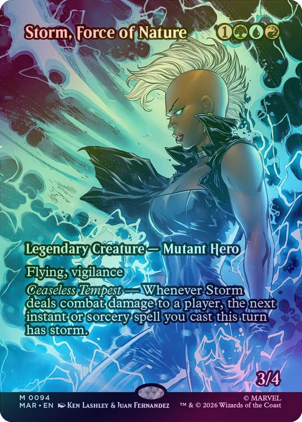 Storm, Force of Nature - Source Material Showcase (Foil) (MAR) (Pre-Order)