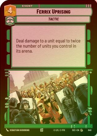 Ferrix Uprising (Foil) - 640 - Common (Foil)