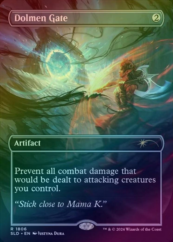 Dolmen Gate - Karlach's Rage Secret Lair (Rainbow Foil) (SLD)