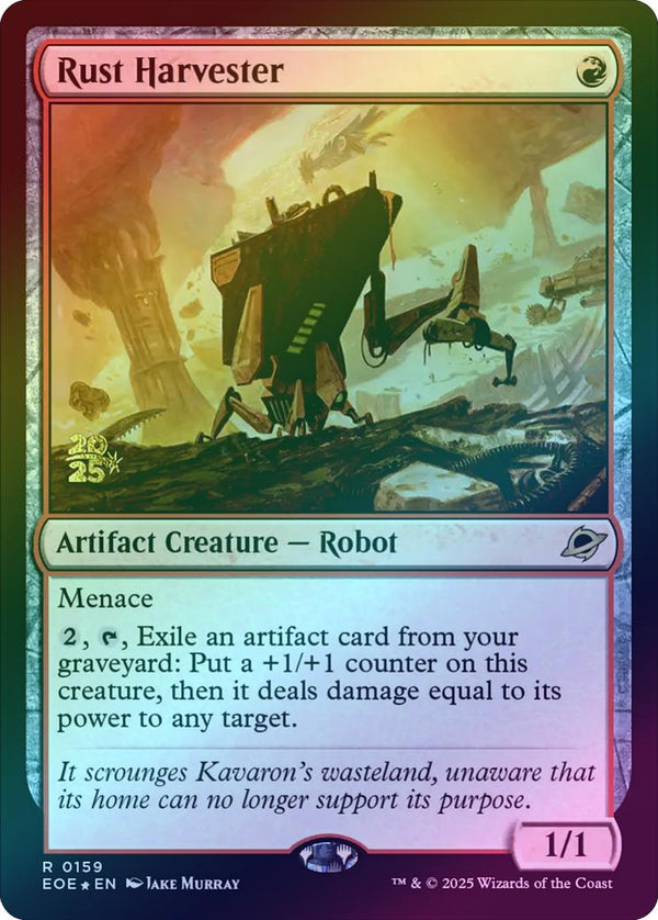 Rust Harvester - Prerelease Promo (Foil) (PEOE)
