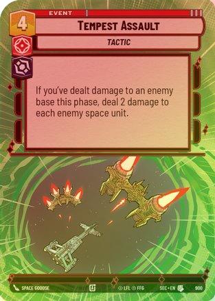 Tempest Assault (Hyperspace Foil) - 900 - Uncommon (Foil)