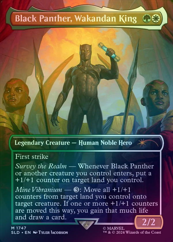 Black Panther, Wakandan King - Marvel's Black Panther (Foil) (SLD)