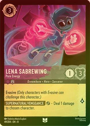 Lena Sabrewing (Pure Energy) - 49/204 - Uncommon (Foil)