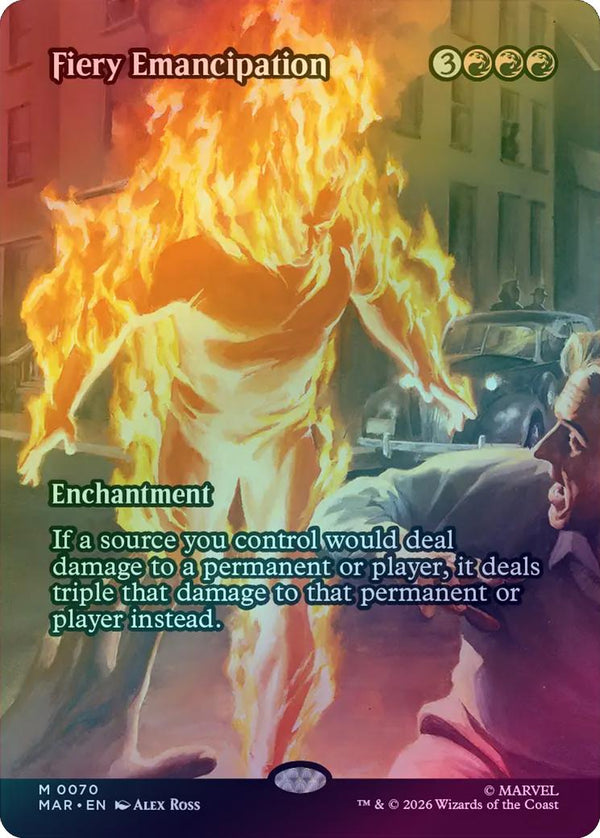 Fiery Emancipation - Source Material Showcase (Foil) (MAR) (Pre-Order)