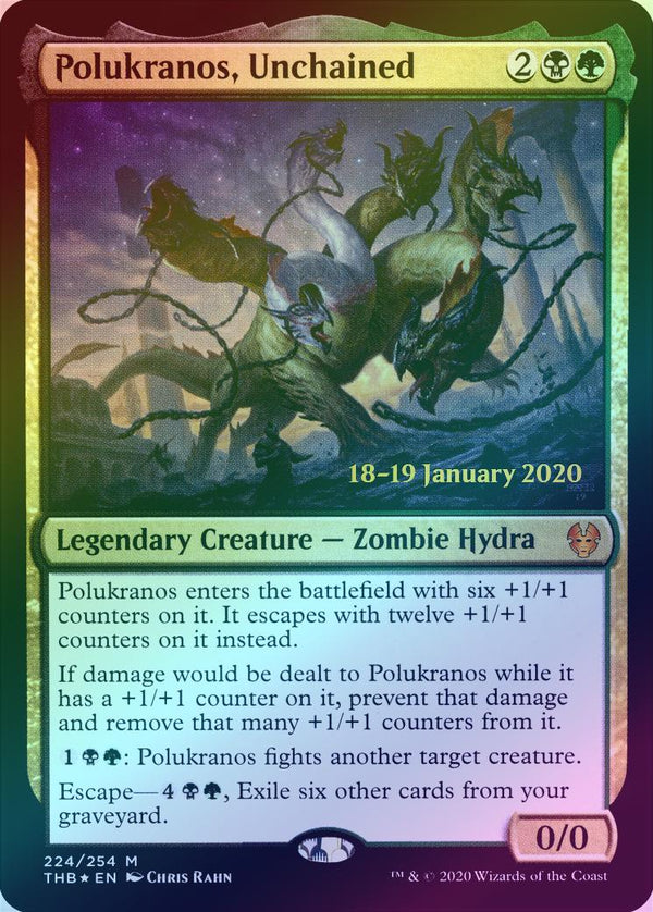 Polukranos, Unchained - Prerelease Promo (PTHB) (Foil)