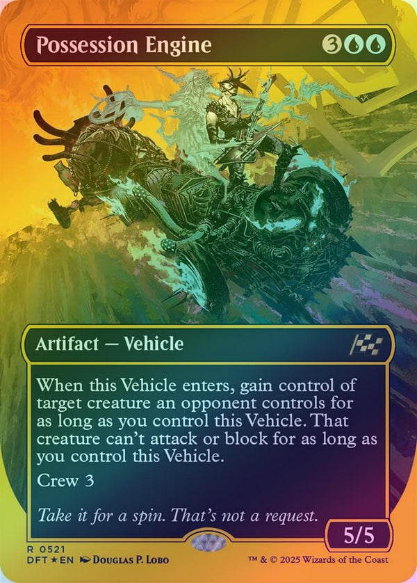 Possession Engine - Borderless Revved Up (First-Place Foil) (DFT)