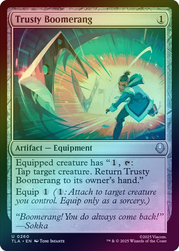 Trusty Boomerang (Foil) (TLA)