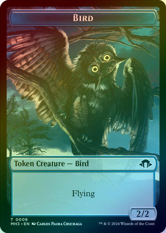 Eldrazi Spawn // Bird Token (Foil) (TMH3)