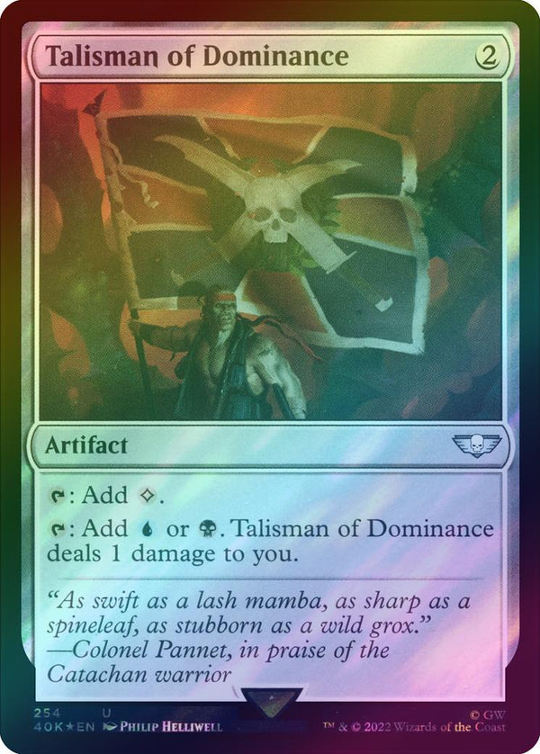 Talisman of Dominance (254) (Surge Foil) (40K)