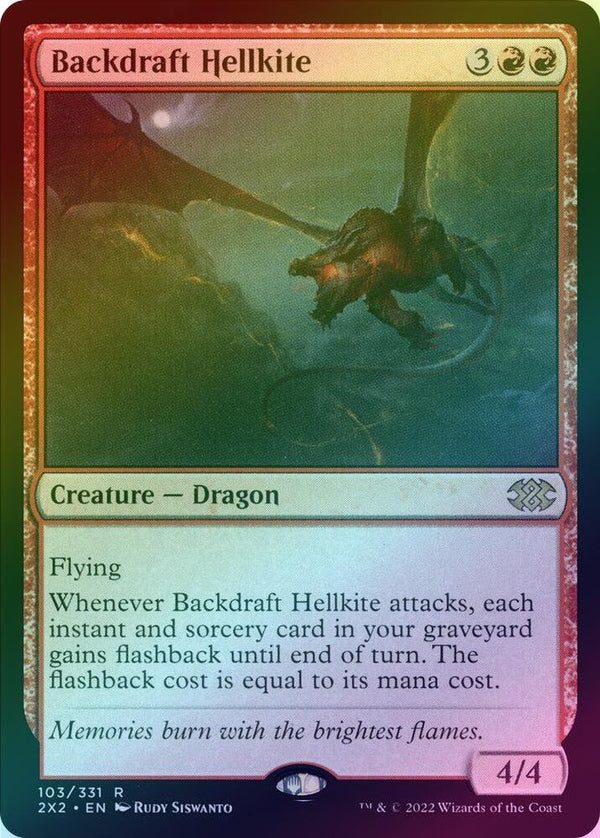 Backdraft Hellkite (Foil) (2X2)