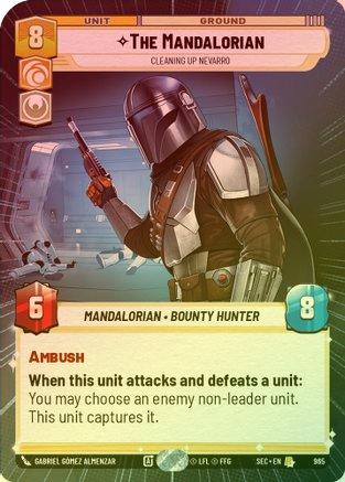 The Mandalorian - Cleaning up Nevarro (Hyperspace Foil) - 965 - Rare (Foil)
