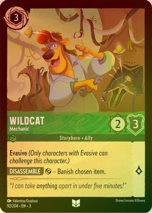 Wildcat (Mechanic) - 92/204 - Uncommon (Foil)