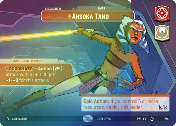 Ahsoka Tano - Snips (Showcase) - 268 - Special (Foil)