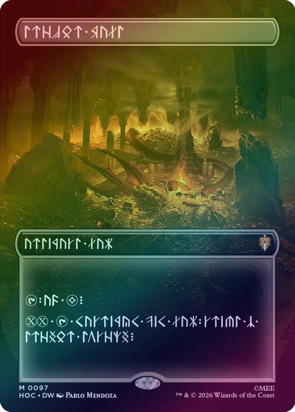 Treasure Vault - Dwarvish Language (Foil) (HOC) (Pre-Order)