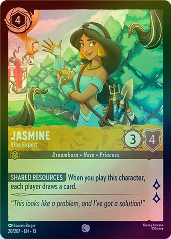 Jasmine (Vine Expert) - 20/207 - Common (Foil)