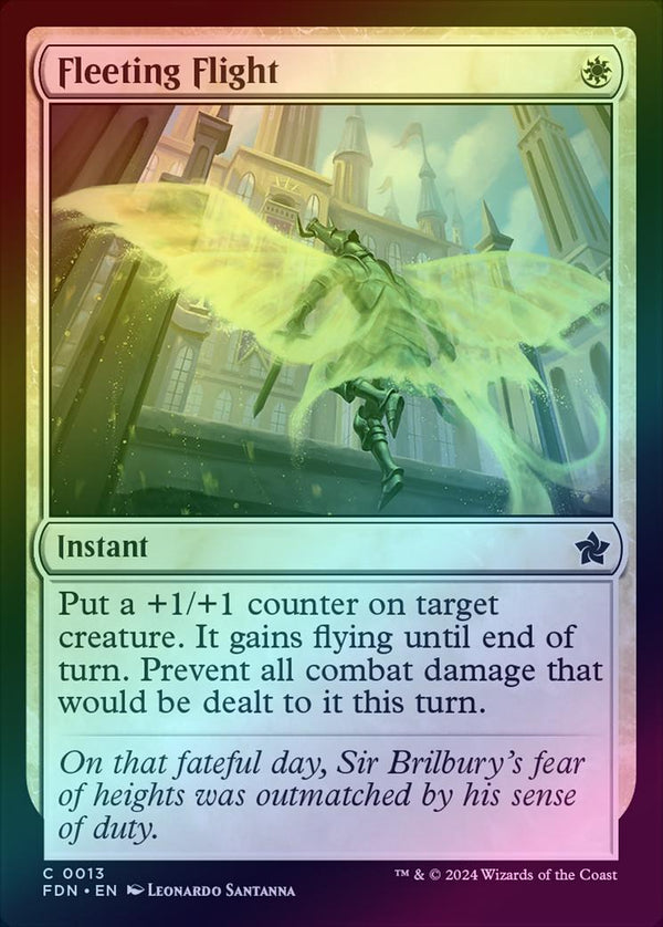 Fleeting Flight (Foil) (FDN)