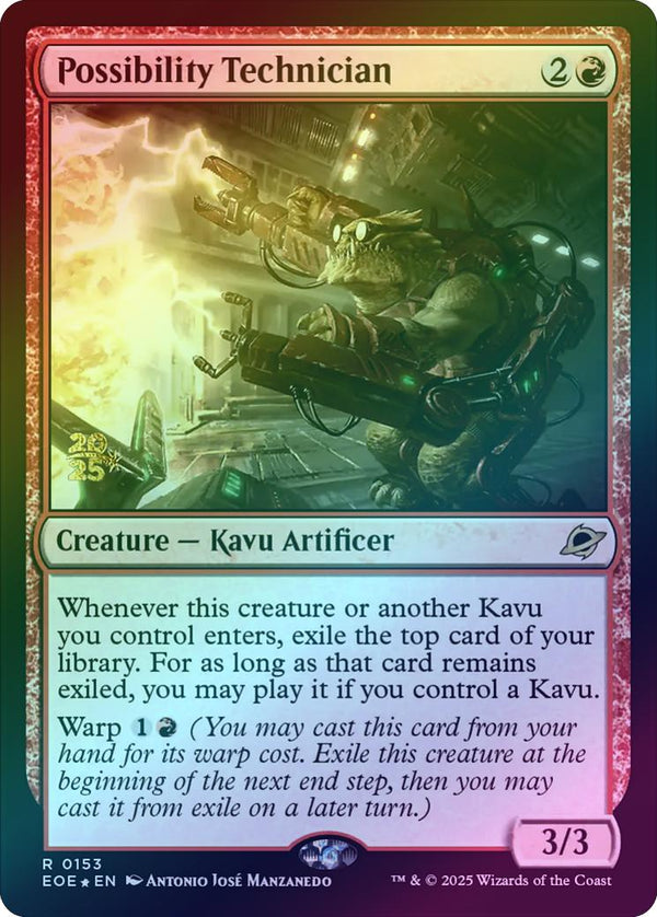 Possibility Technician - Prerelease Promo (Foil) (PEOE)