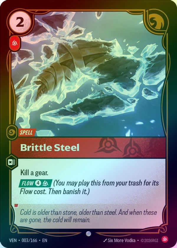Brittle Steel - 003/166 - Common (Foil)