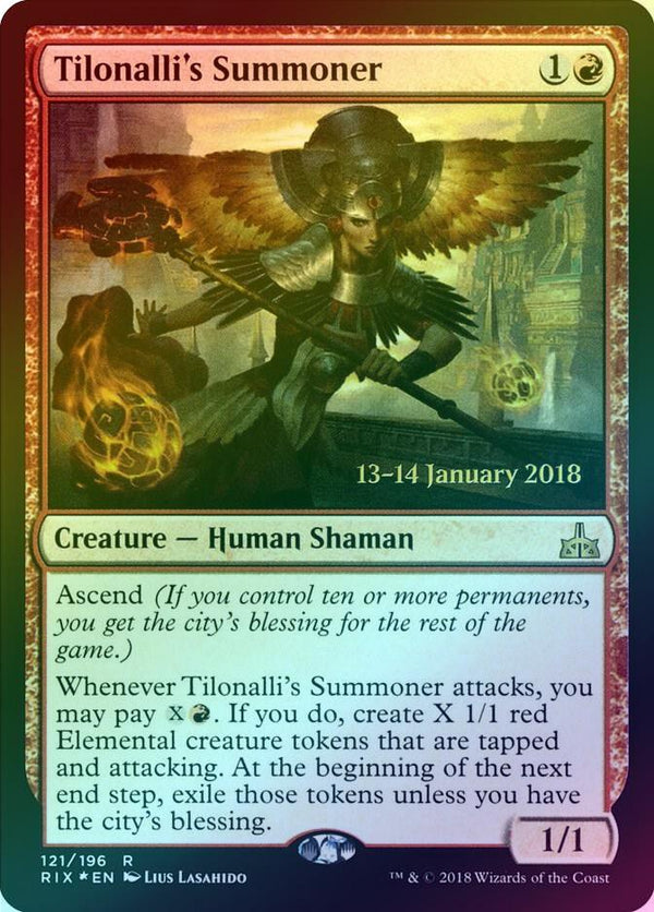 Tilonalli's Summoner - Prerelease Promo (Foil) (PRIX)