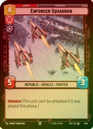 Enforcer Squadron (Foil) - 648 - Common (Foil)