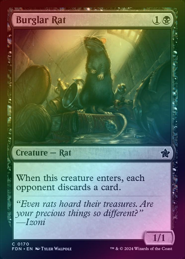 Burglar Rat (Foil) (FDN)