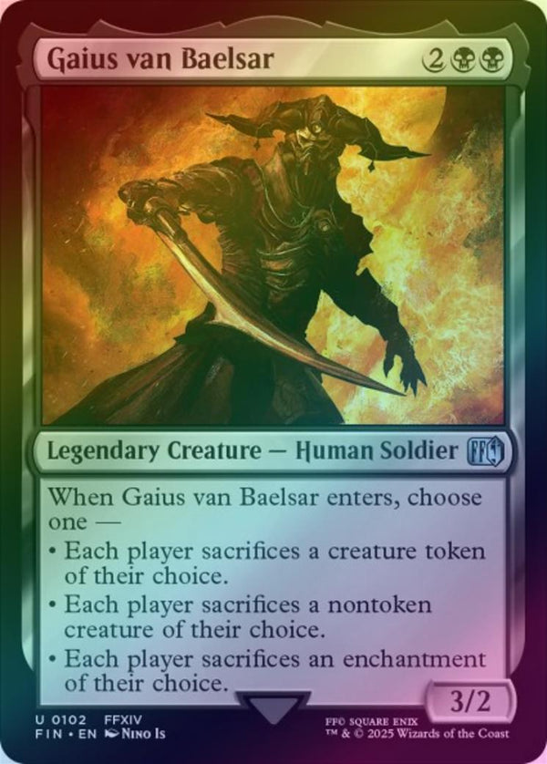 Gaius van Baelsar (Foil) (FIN)