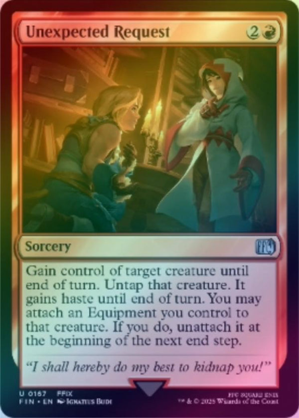 Unexpected Request (Foil) (FIN)