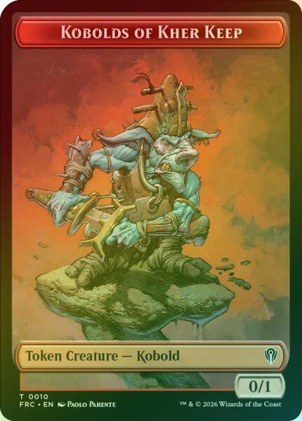 Kobolds of Kher Keep // Map Token (Foil) (TFRC)