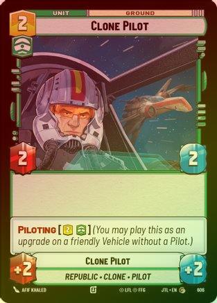 Clone Pilot - 606 - Common (Foil)