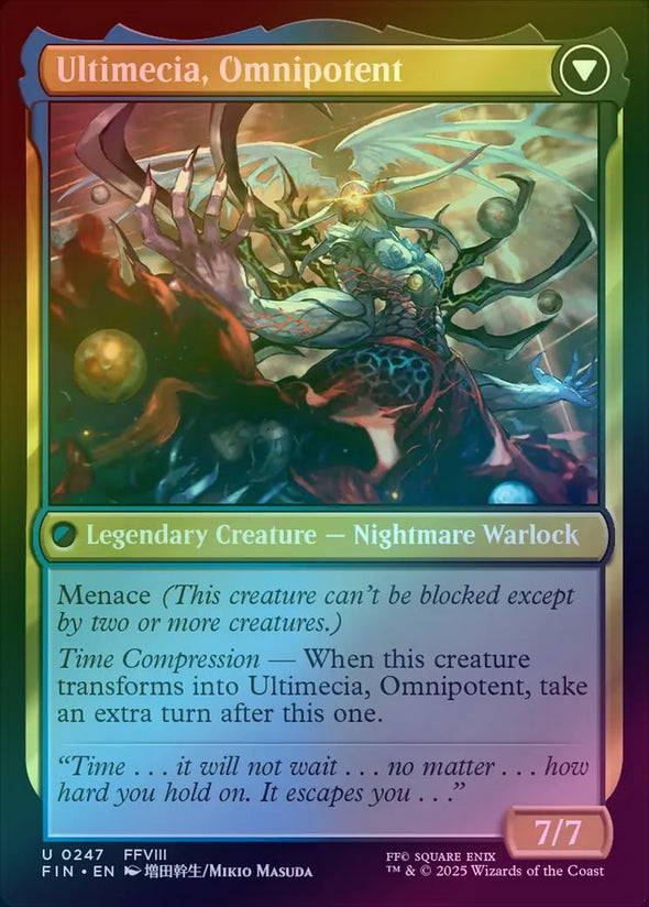 ultimecia mtg card Ultimecia, Time Sorceress // Ultimecia, Omnipotent | Moonmist Ultimecia, Time Sorceress // Ultimecia,