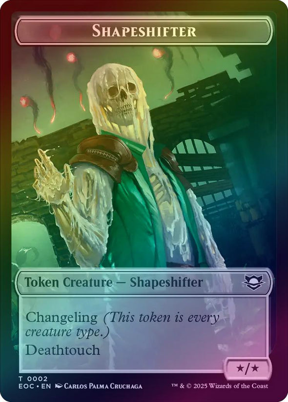 Shapeshifter // Golem (013) Token (Foil) (TEOC)