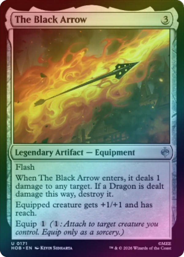 The Black Arrow (Foil) (HOB) (Pre-Order)