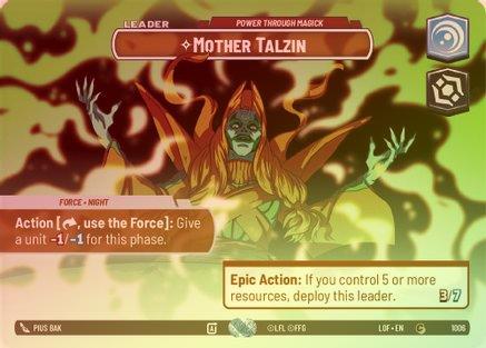 Mother Talzin - Power Through Magick (Showcase) - 1006 - Common (Foil)