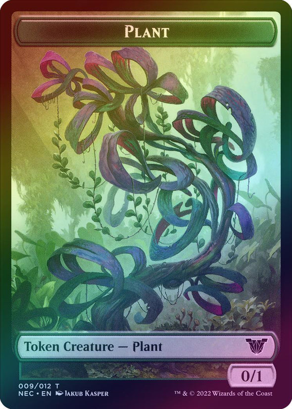 Plant // Treasure Token (Foil) (TNEC)