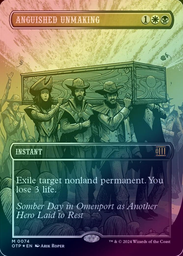 Anguished Unmaking (Textured Foil) (OTP)