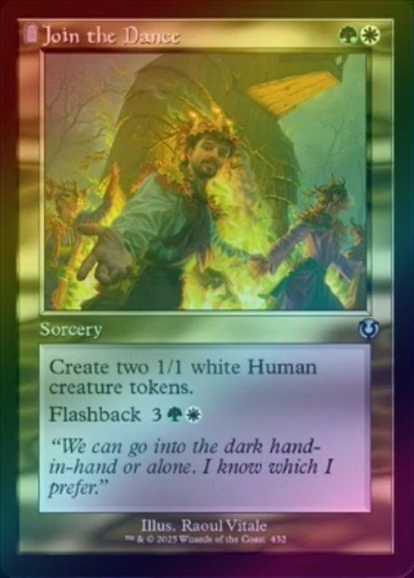 Join the Dance - Retro Frame (Foil) (INR)