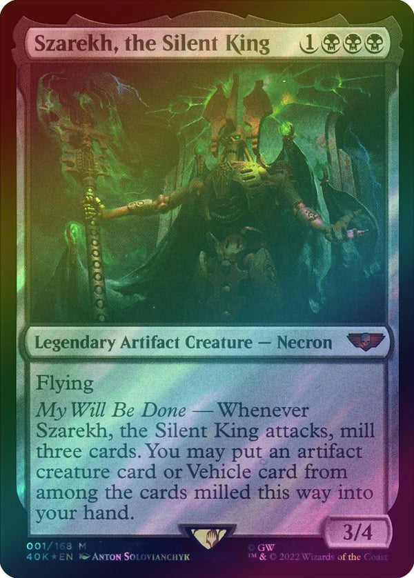 Szarekh, the Silent King (Surge Foil) (40K)