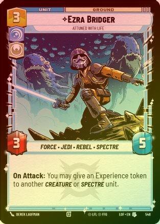 Ezra Bridger - Attuned With Life - 548 - Uncommon (Foil)