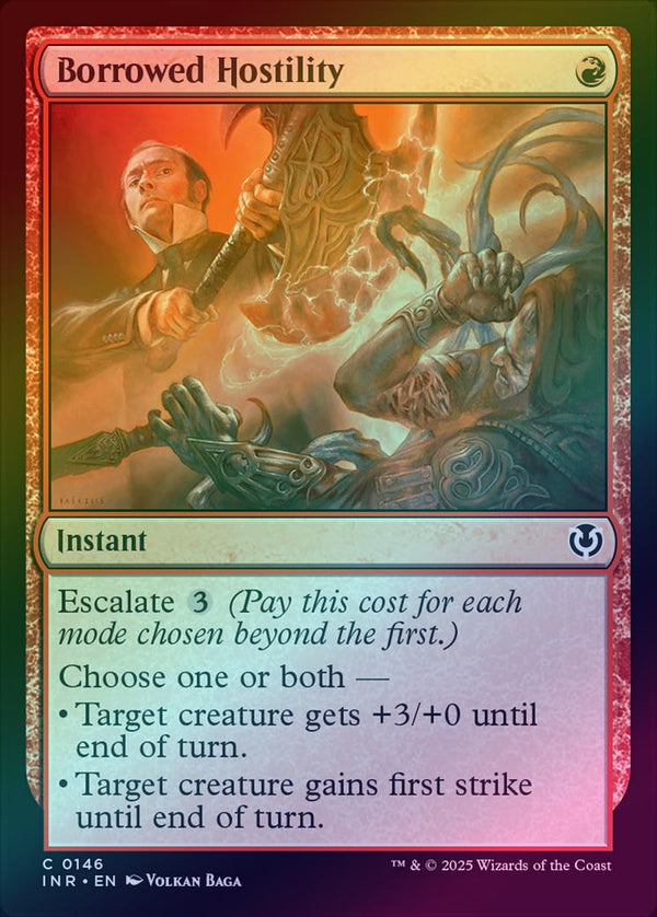 Borrowed Hostility (Foil) (INR)