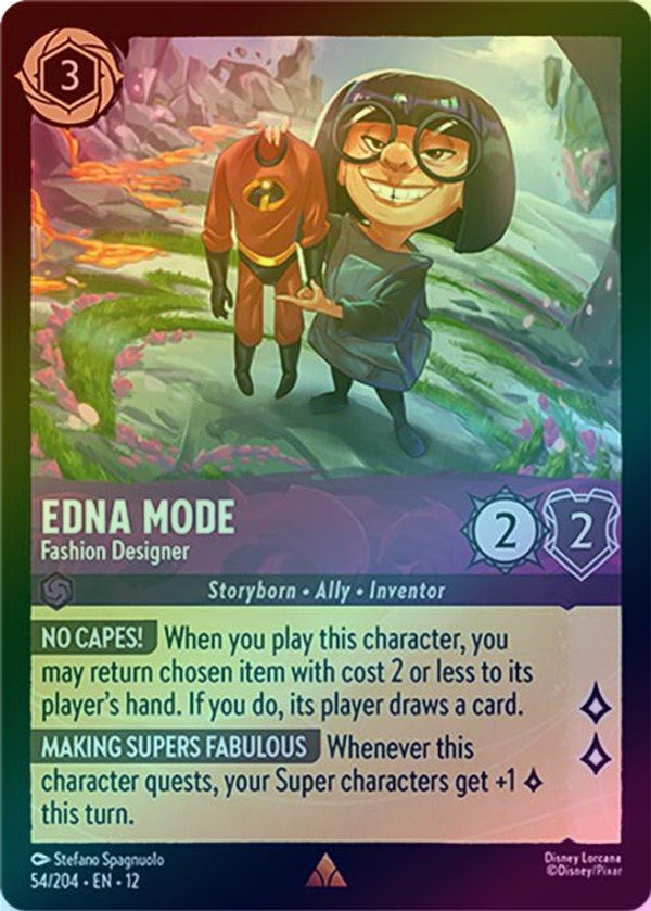Edna Mode (Fashion Designer) - 54/204 - Rare (Foil)