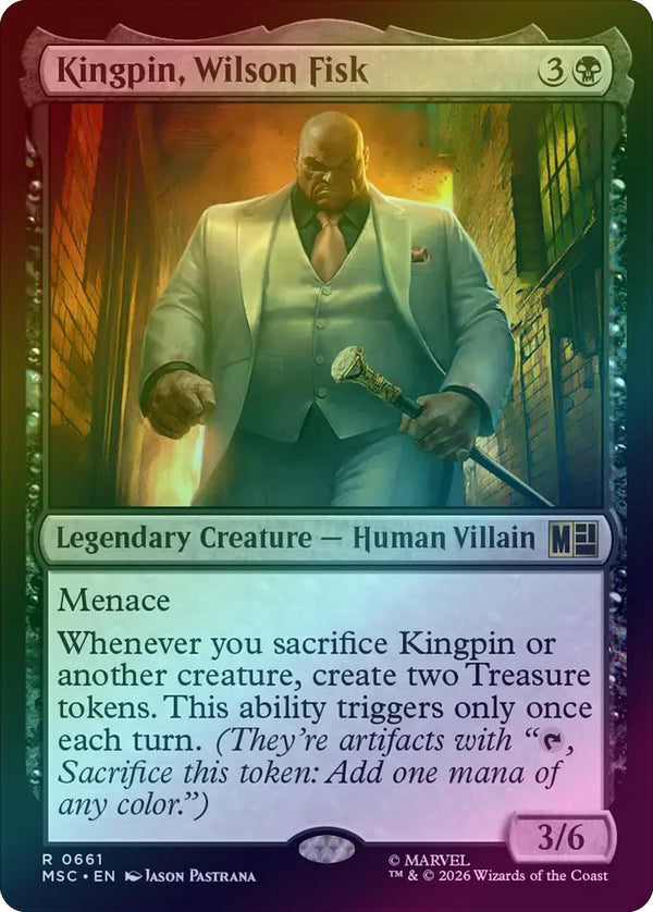 Kingpin, Wilson Fisk (Foil) (MSC) (Pre-Order)