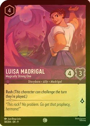 Luisa Madrigal (Magically Strong One) (Fabled Reprint) - 58/204 - Common (Foil)