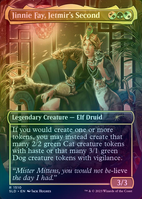 Jinnie Fay, Jetmir's Second // Jinnie Fay, Jetmir's Second - Borderless (Foil) (SLD)