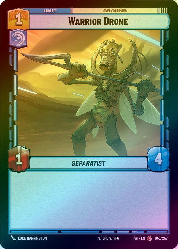 Warrior Drone - 057/257 - Common (Foil)