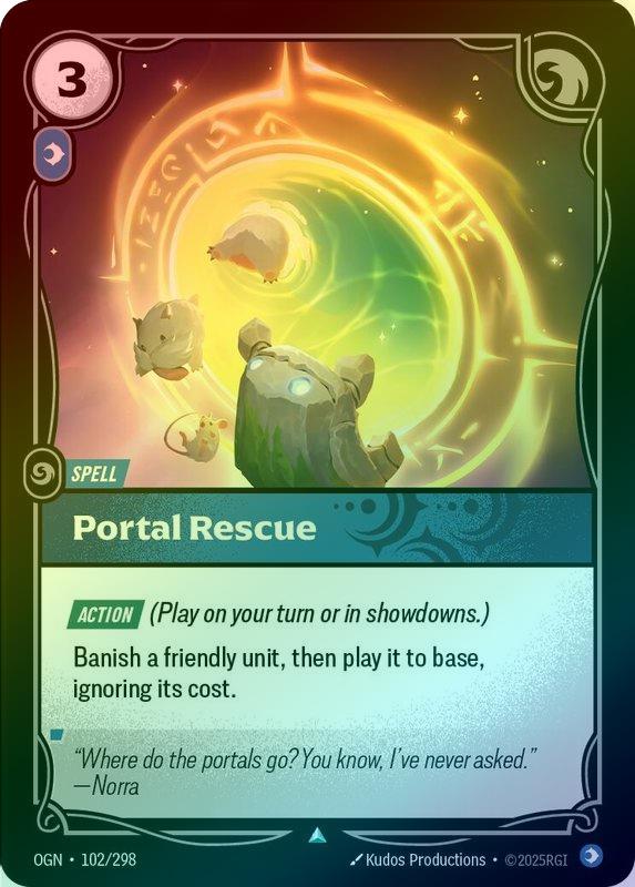 Portal Rescue - 102/298 - Uncommon (Foil)