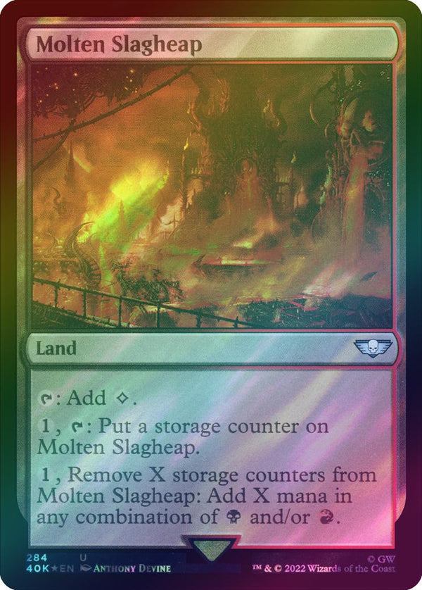 Molten Slagheap (Surge Foil) (40K)