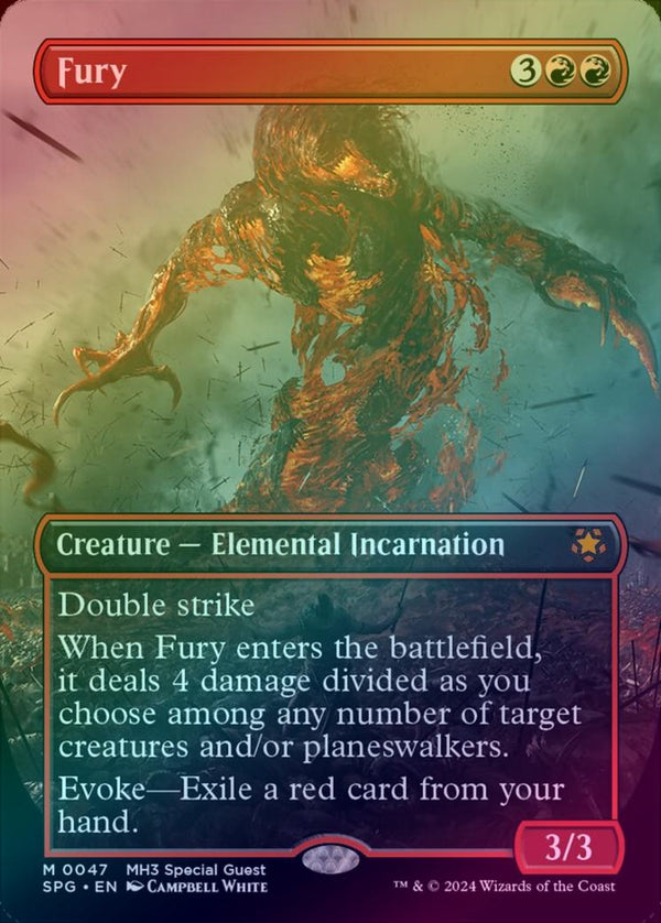 Fury - Borderless (Foil) (SPG)