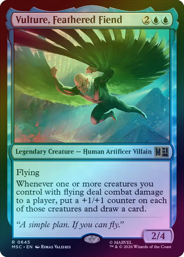 Vulture, Feathered Fiend (Foil) (MSC) (Pre-Order)